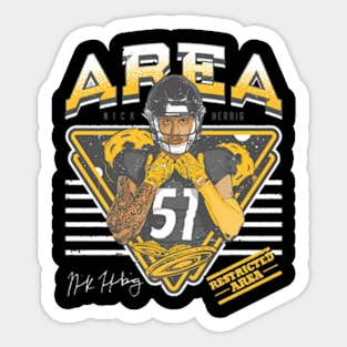 Nick Herbig Pittsburgh Area 51 Sticker